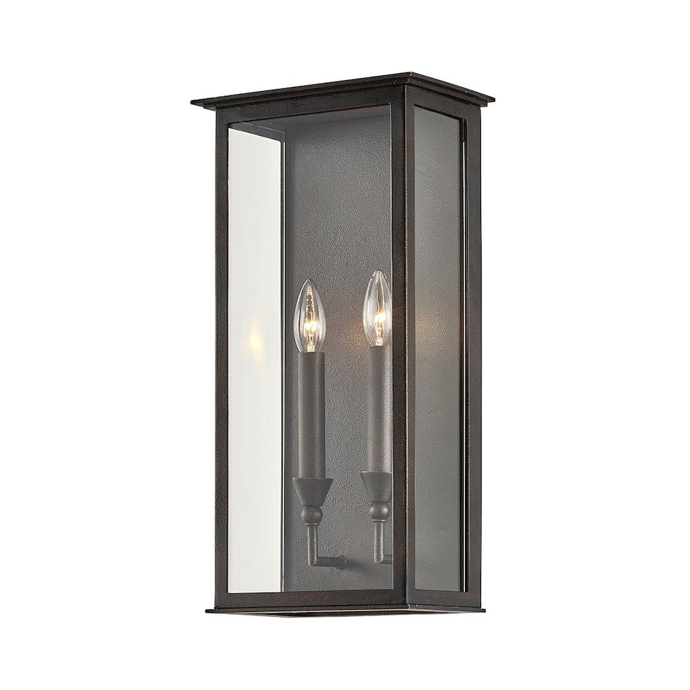 Chauncey Exterior Wall Sconce, Vintage Bronze