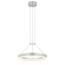 Corona Pendant, Bright Satin Aluminum