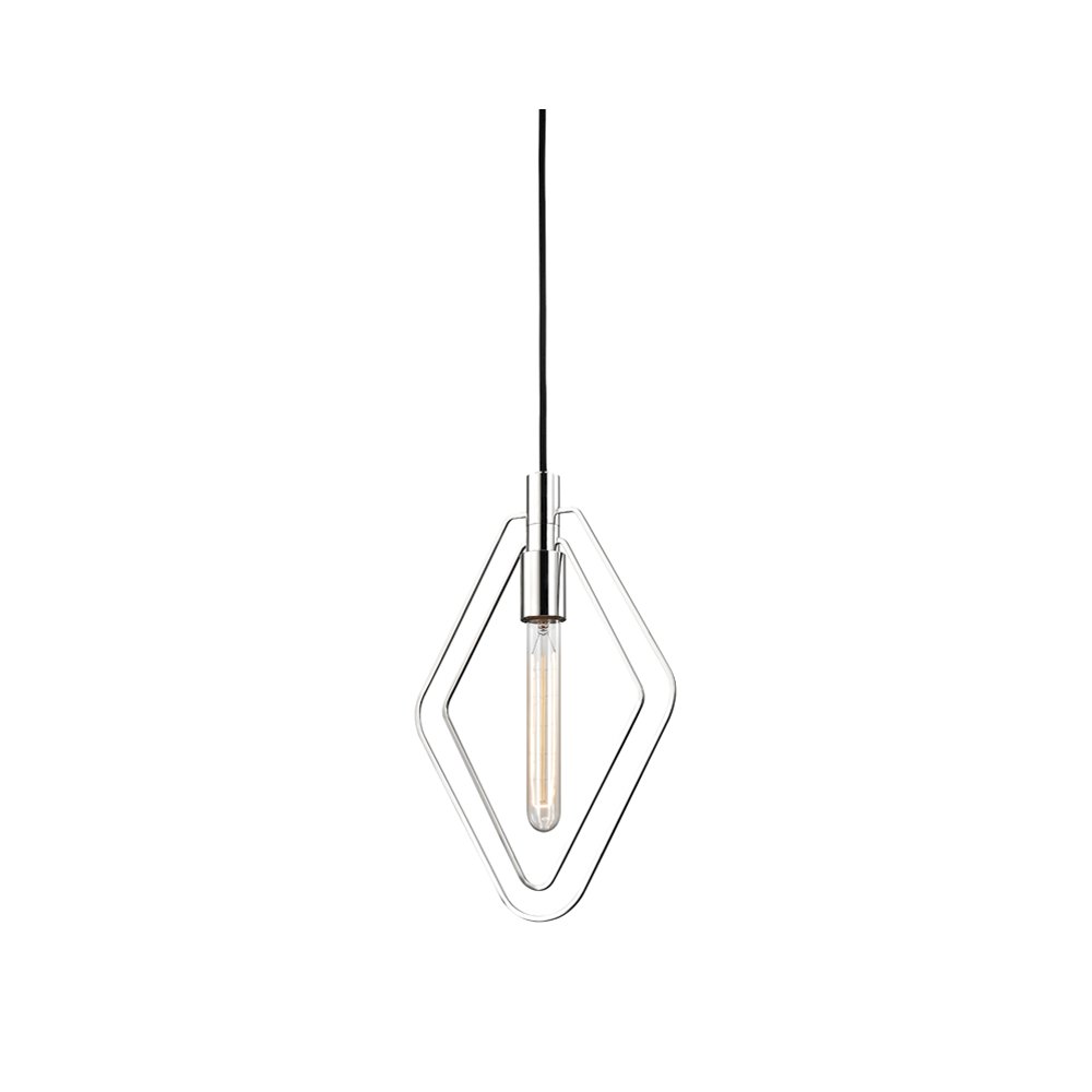 Masonville Pendant, Polished Nickel