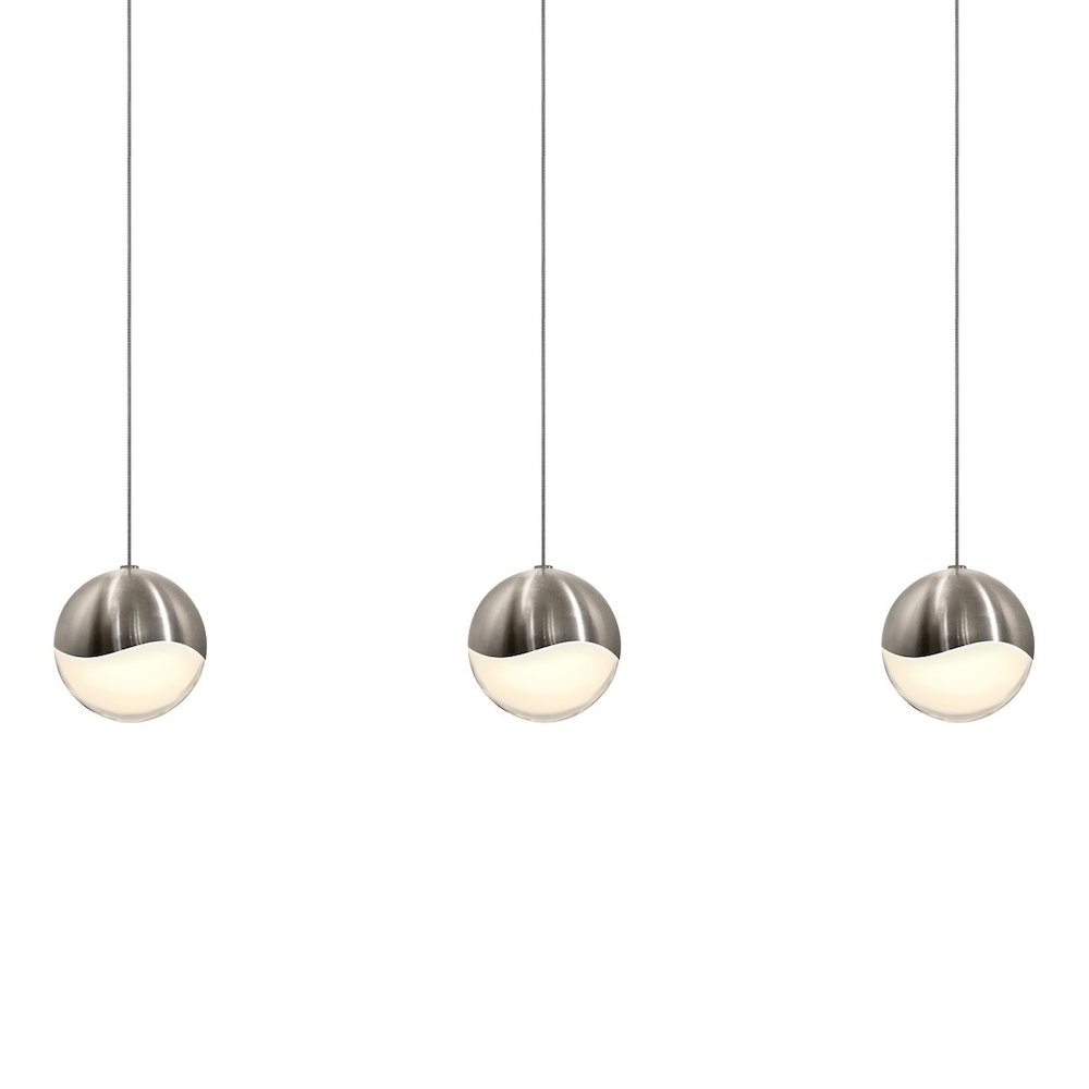 Grapes Pendant, Satin Nickel