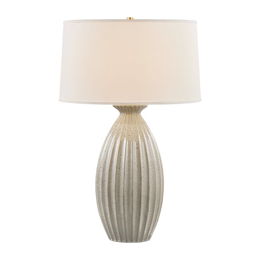 Box Elder Table Lamp, Natural