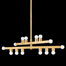 Sutter Chandelier, Vintage Gold Leaf