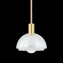 Modena Pendant, Aged Brass