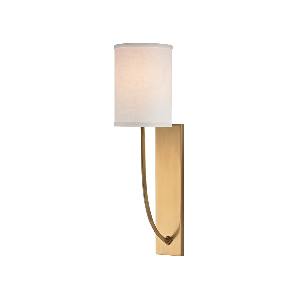 Colton Wall Sconce, Aged Brass
