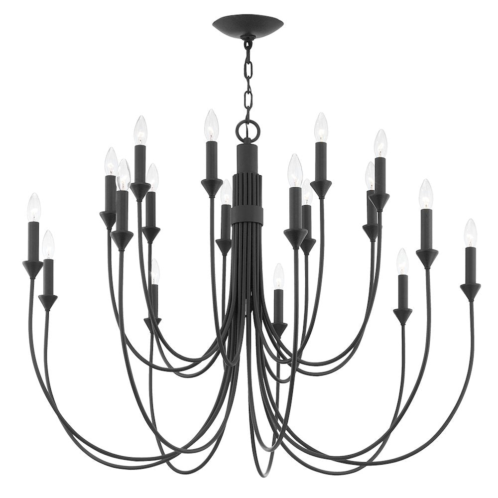 Cate Chandelier, Forged Iron