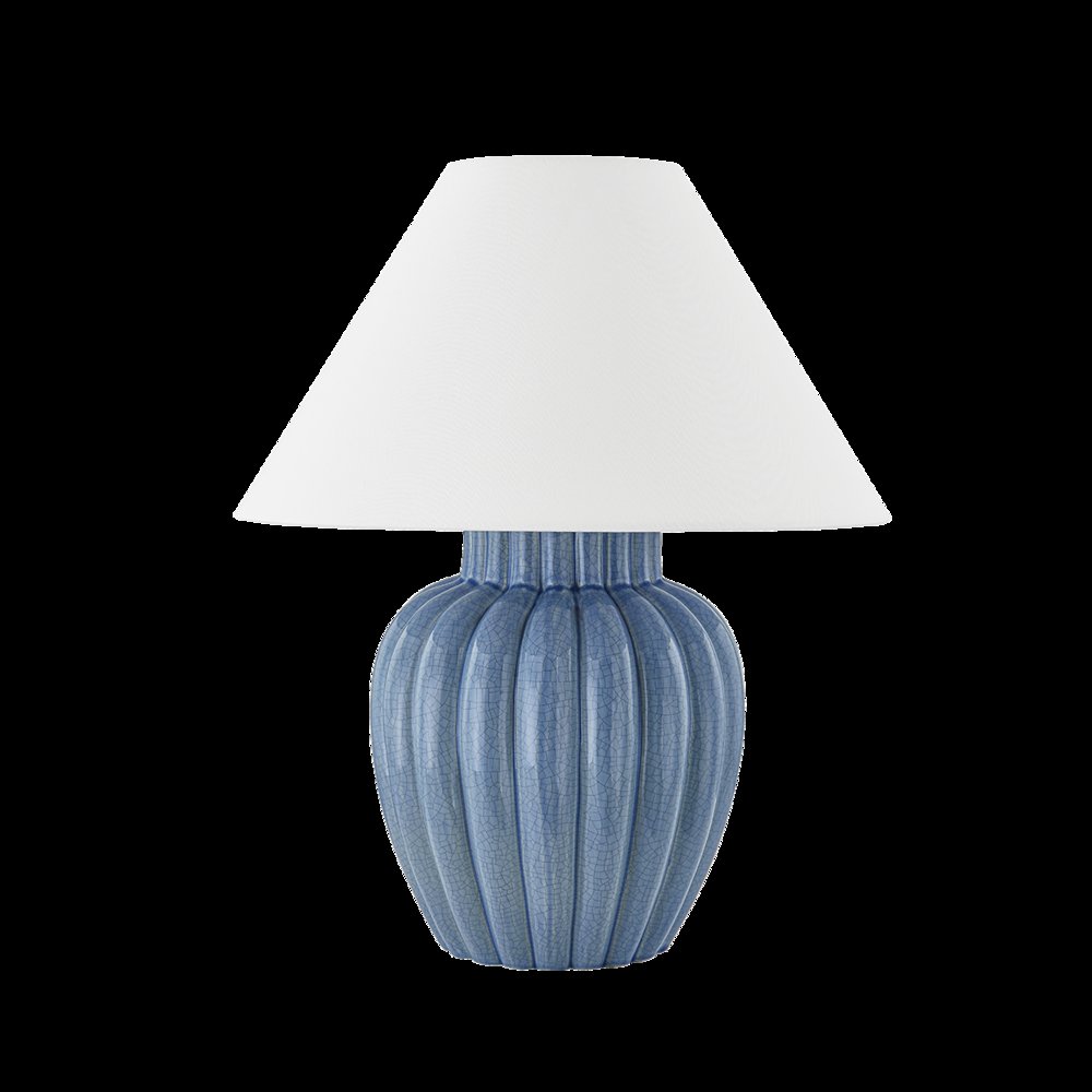 Clarendon Table Lamp, Aged Brass