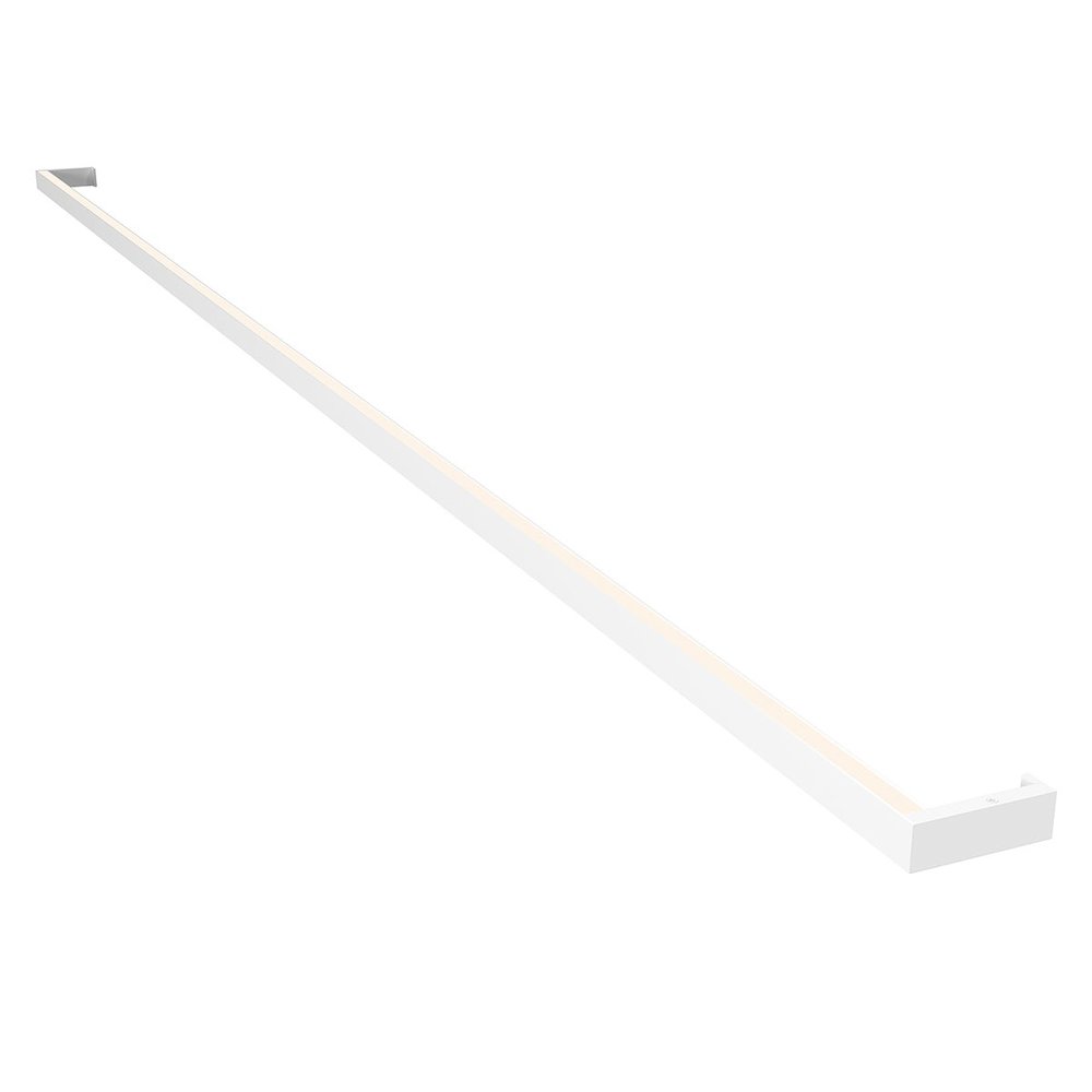Thin-Line Wall Sconce, Satin White