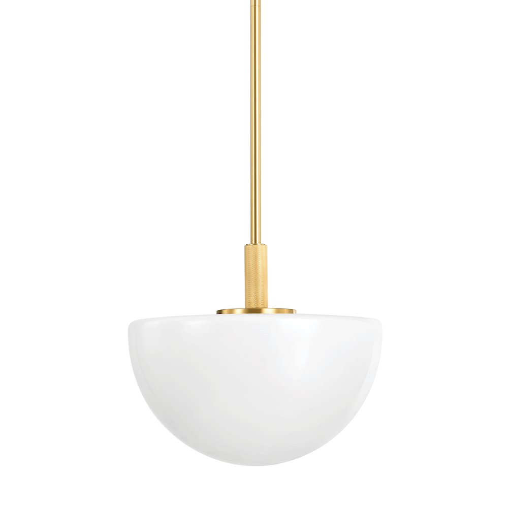 Lethbridge Pendant, Aged Brass