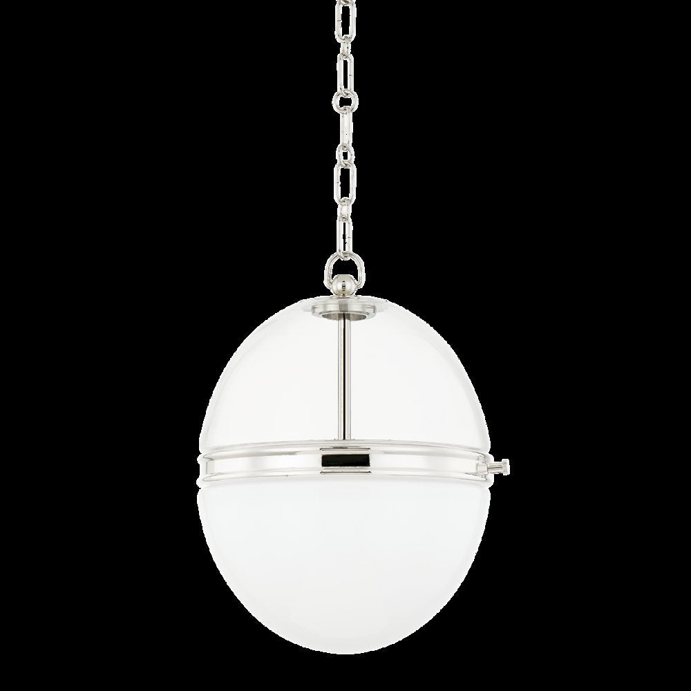 Donnell Pendant, Polished Nickel