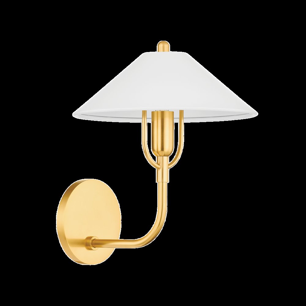 Mariel Wall Sconce, Aged Brass