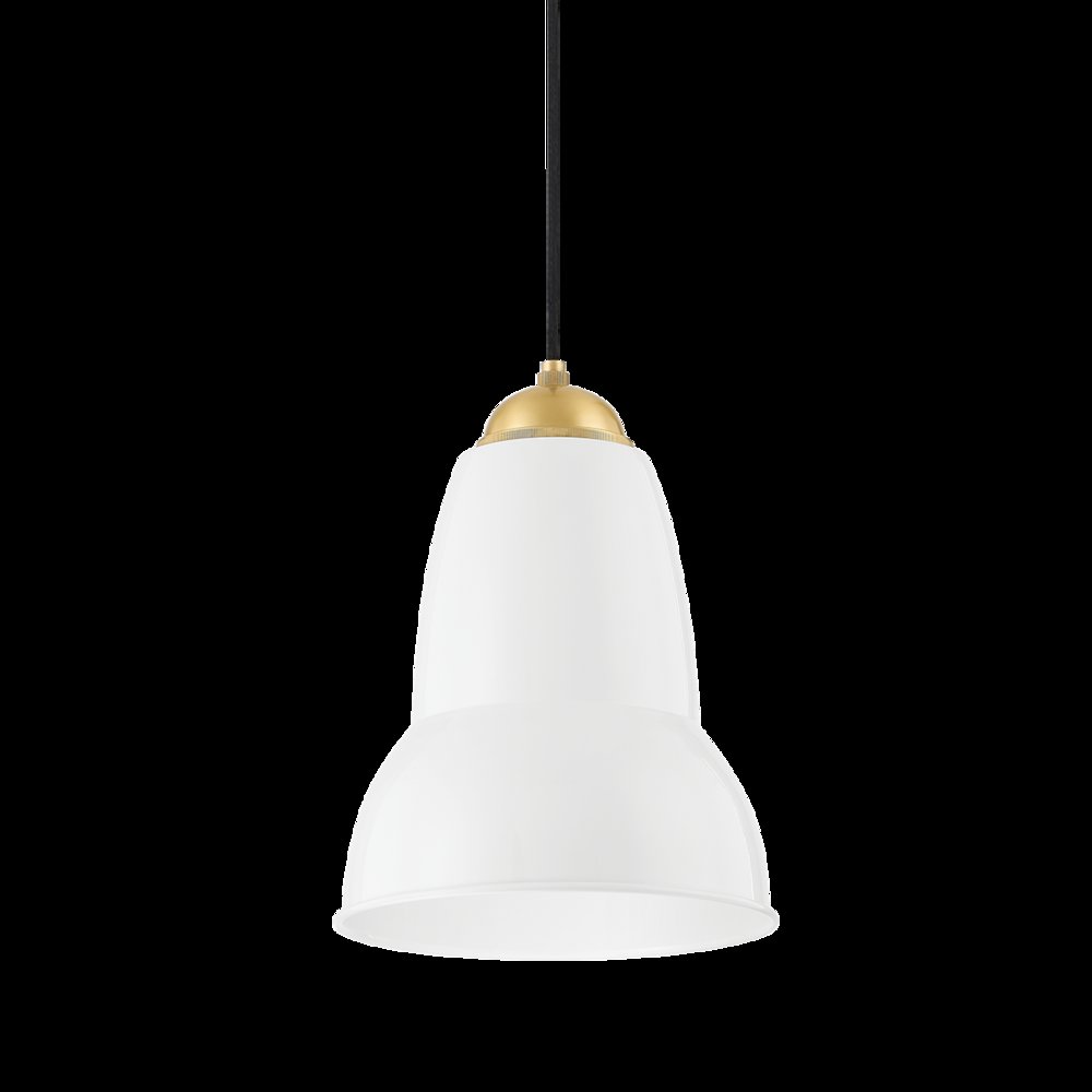 Jamila Pendant, Aged Brass