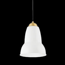 Jamila Pendant, Aged Brass