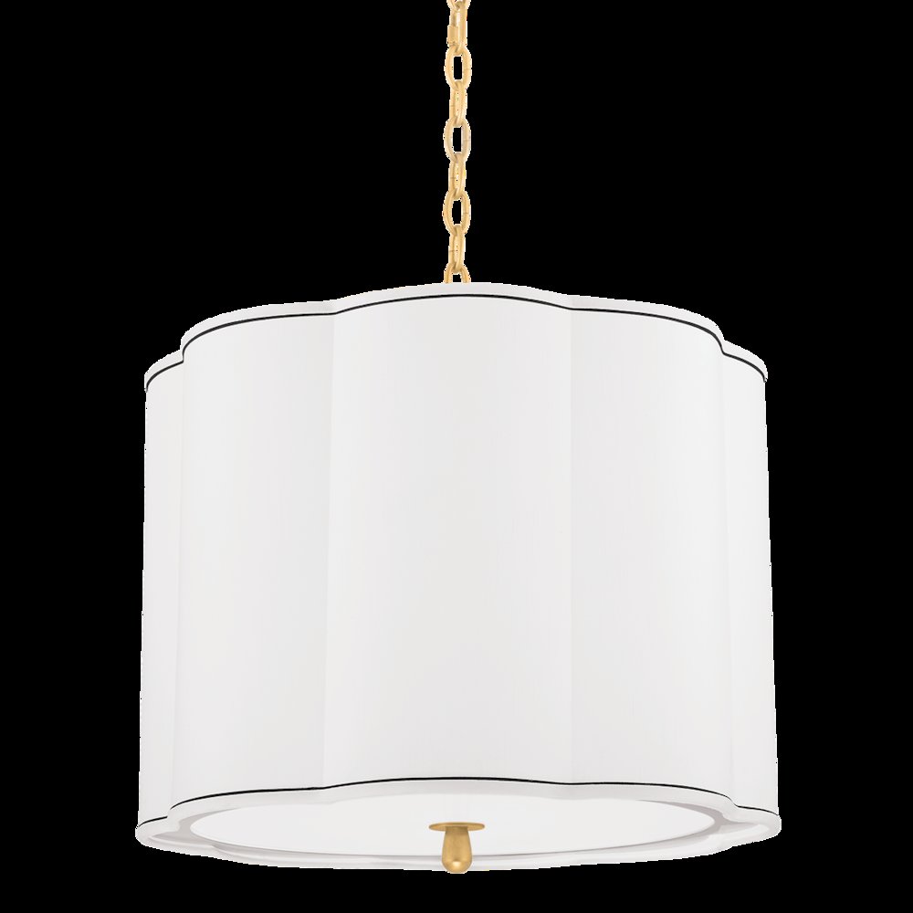 Sweeny Pendant, Aged Brass