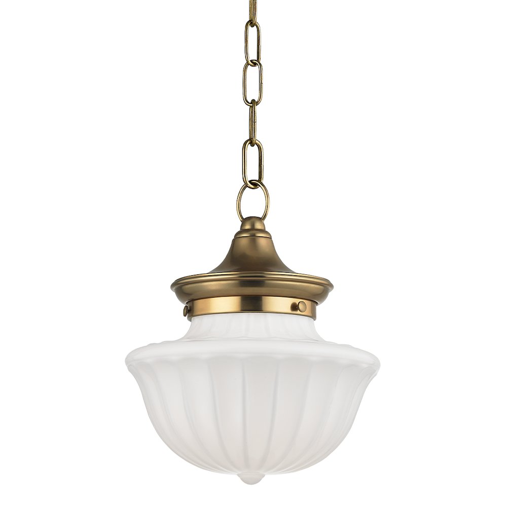Dutchess Pendant, Aged Brass