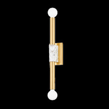 Goldie Wall Sconce, Aged Brass