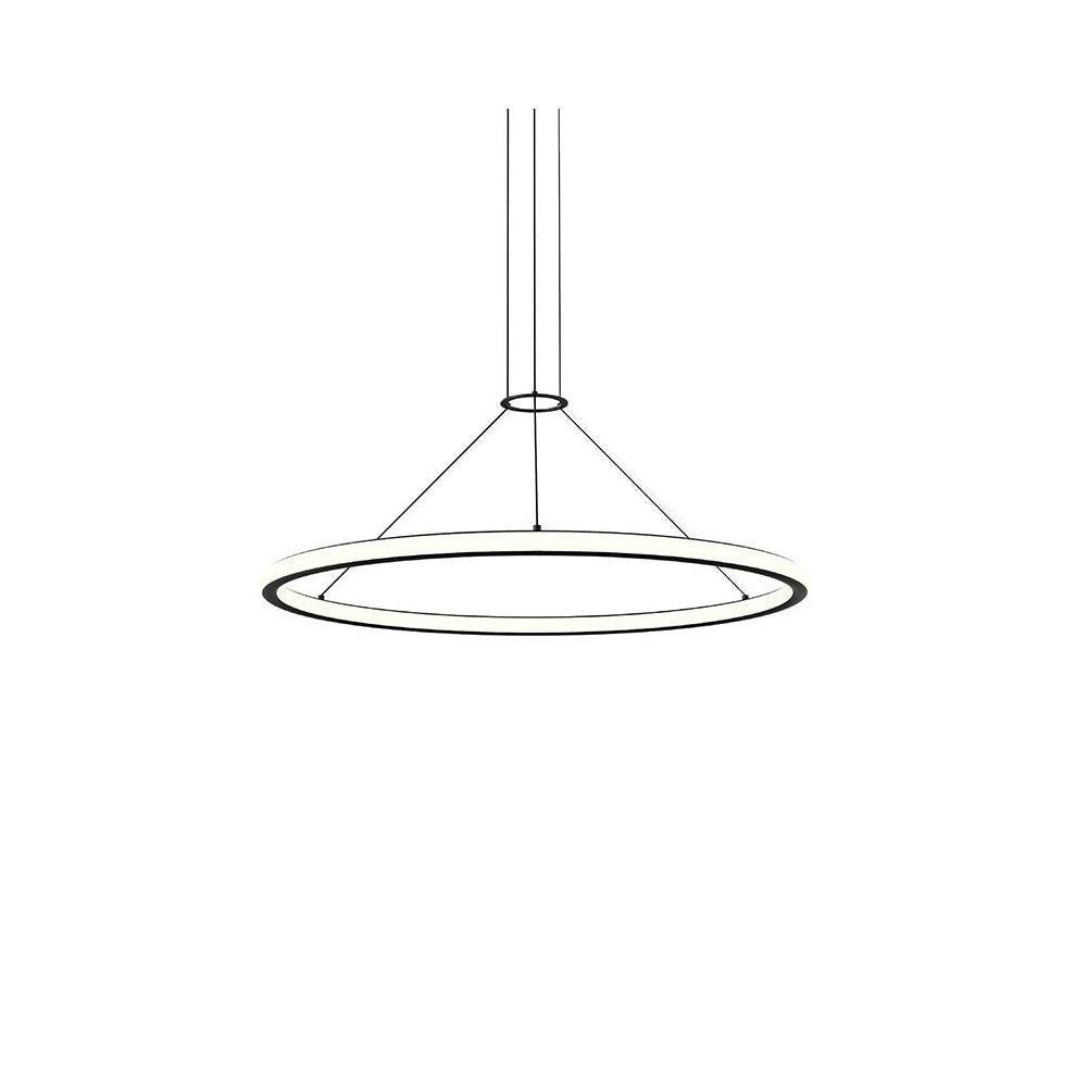 Luna Pendant, Satin Black