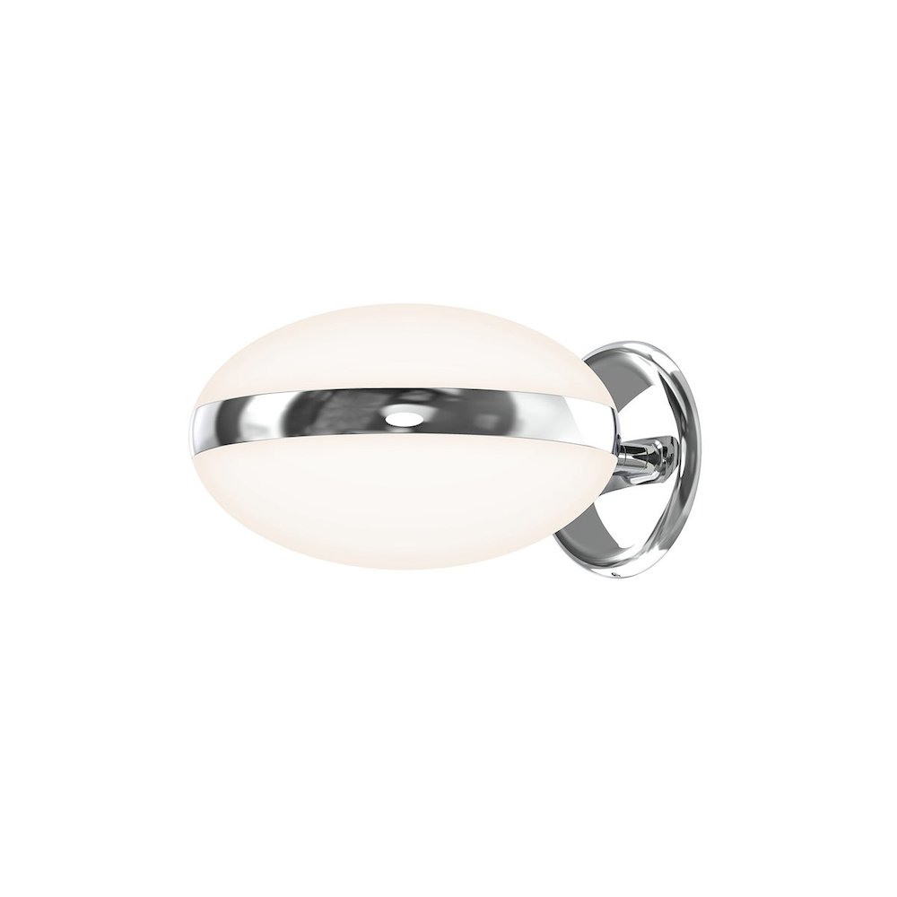 Pillows Wall Sconce, Polished Chrome