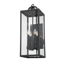Caiden Exterior Wall Sconce, Forged Iron