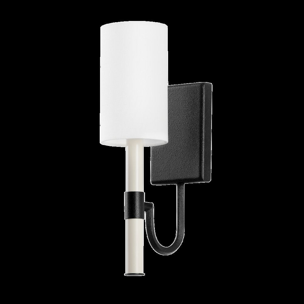 Gustine Wall Sconce, Forged Iron