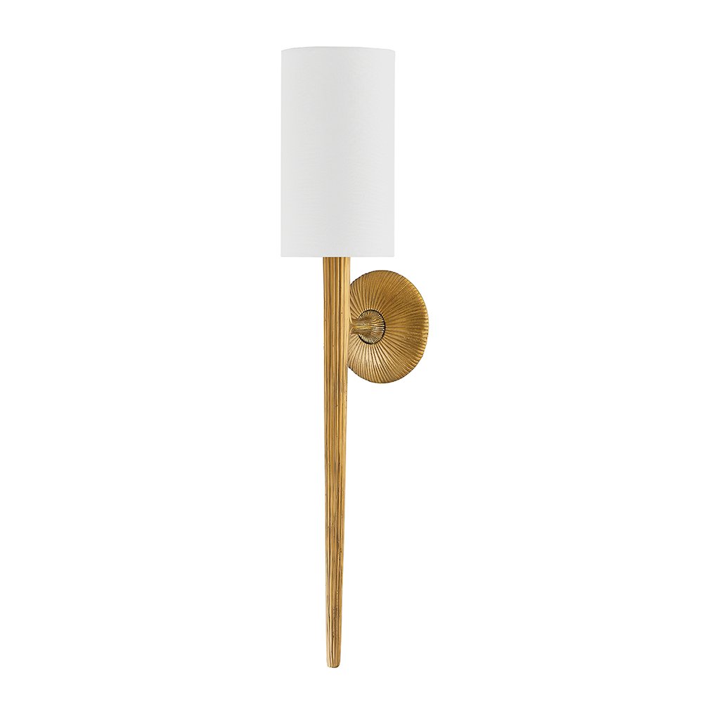 Anthia Wall Sconce, Vintage Brass
