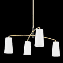 Evelyn Chandelier, Aged Brass