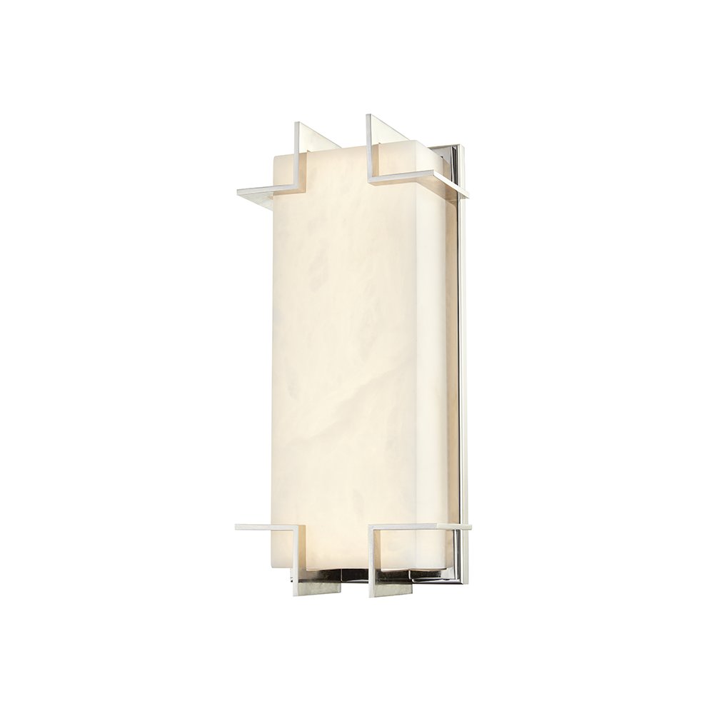 Delmar Wall Sconce, Polished Nickel