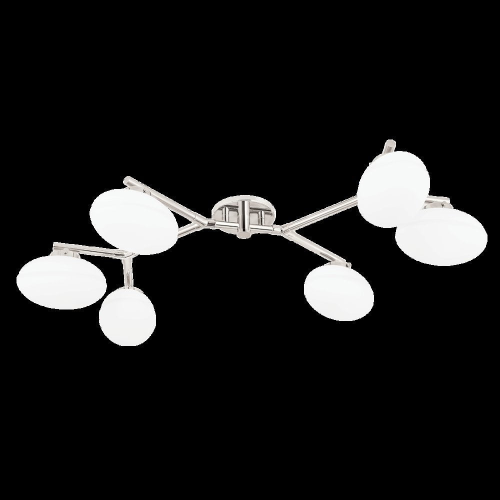 Wagner Semi Flush, Polished Nickel