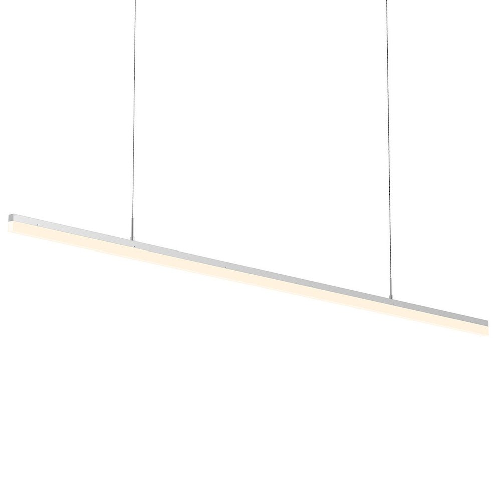 Stiletto Pendant, Bright Satin Aluminum