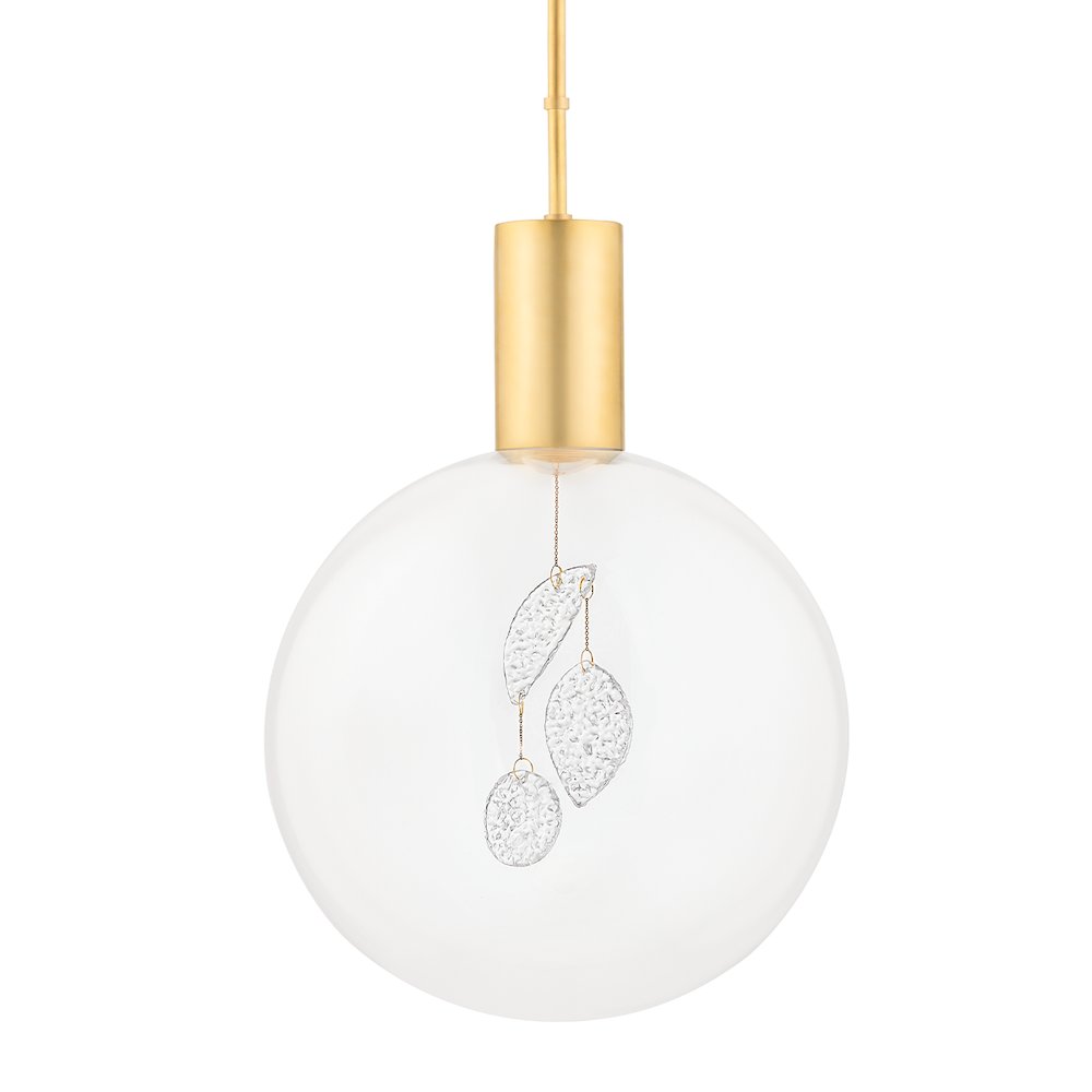 Gio Pendant, Aged Brass