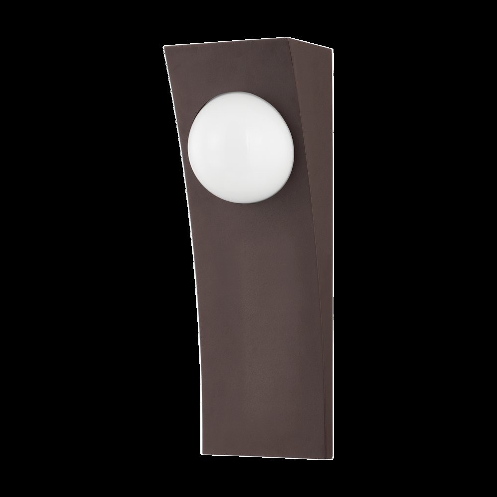 Victor Exterior Wall Sconce, Textured Bronze