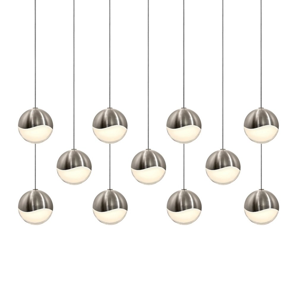 Grapes Pendant, Satin Nickel