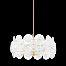 Zoella Chandelier, Aged Brass