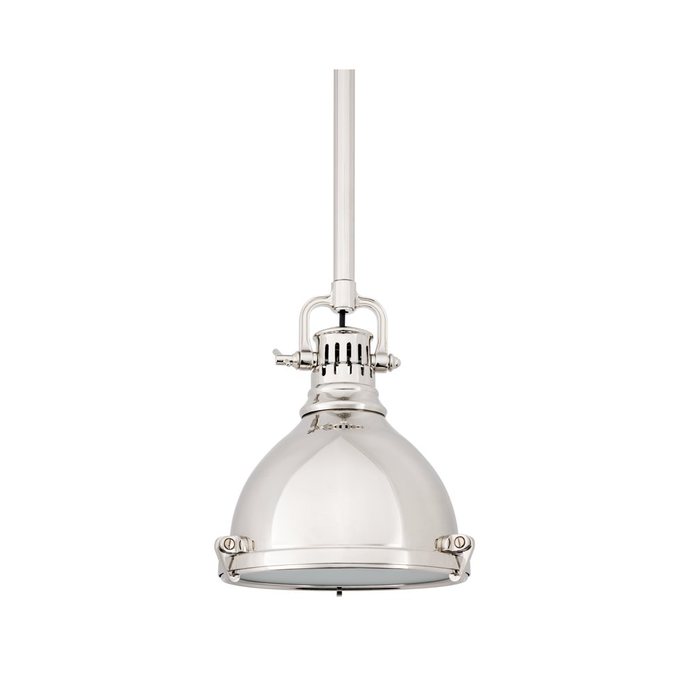 Pelham Pendant, Polished Nickel