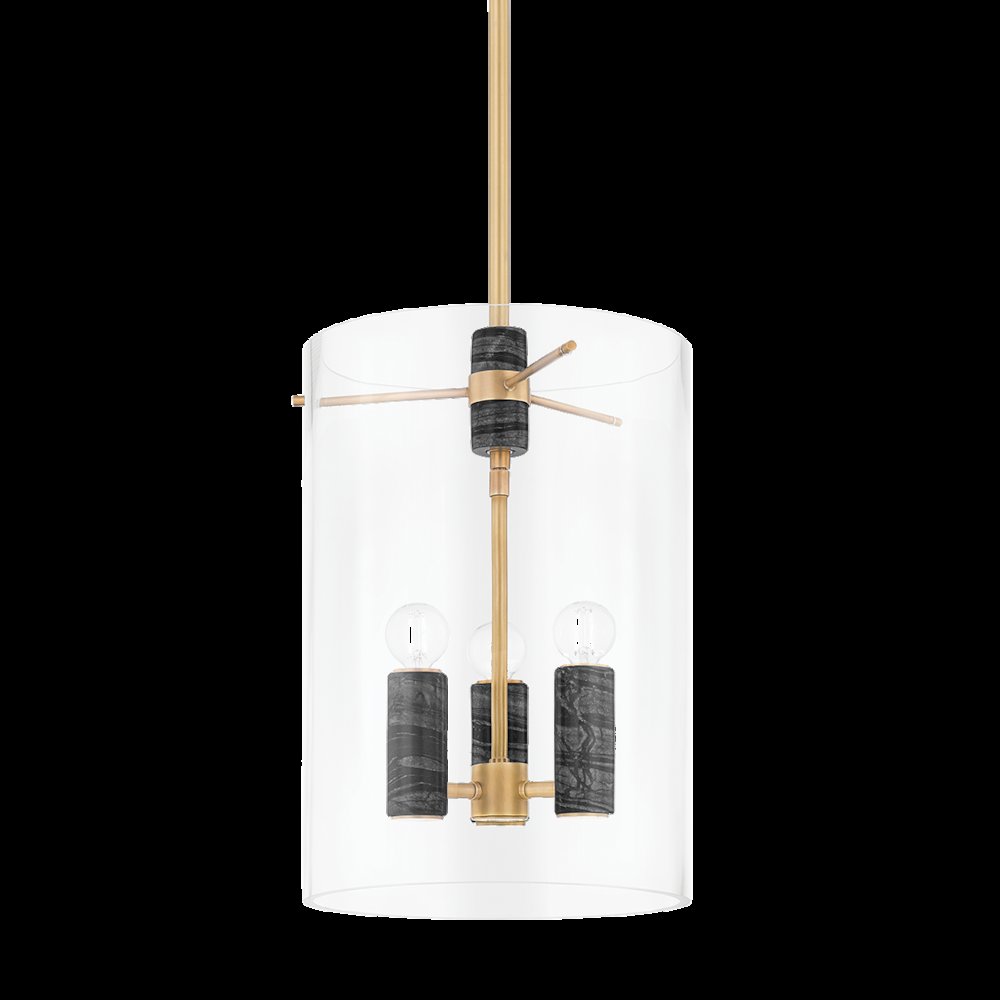 Adonis Lantern, Vintage Brass