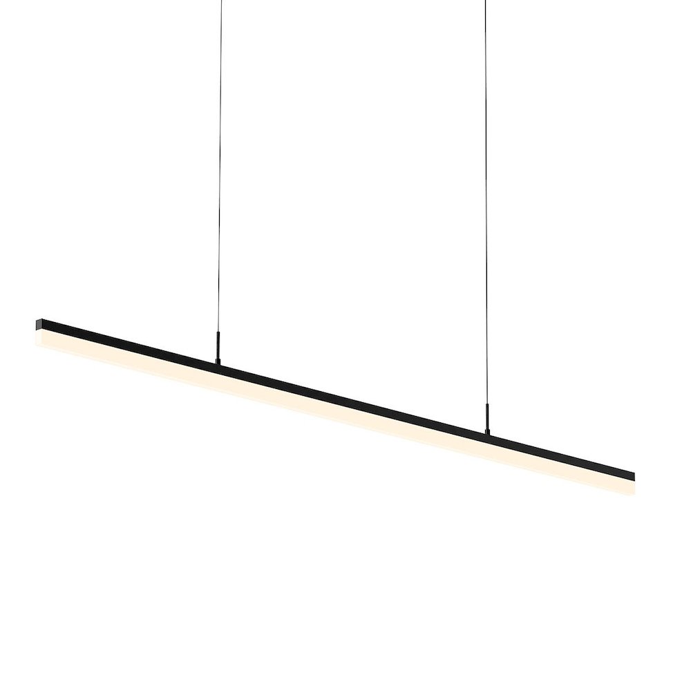 Stiletto Pendant, Satin Black