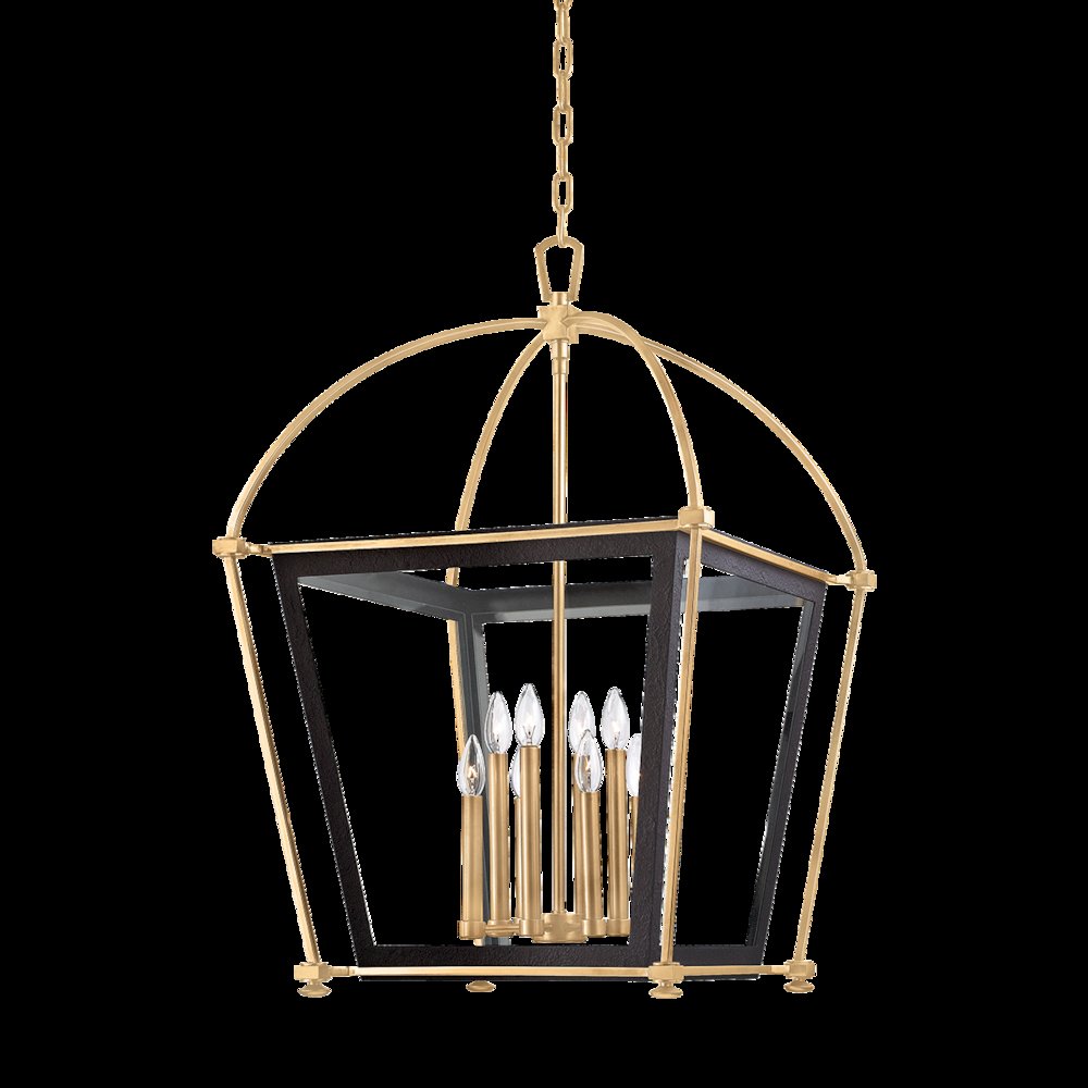 Hollis Lantern, Aged Brass