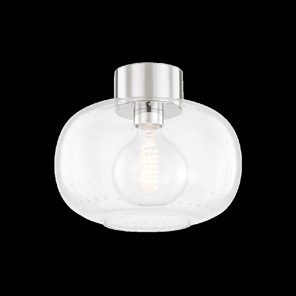 Harlow Flush Mount, Polished Nickel