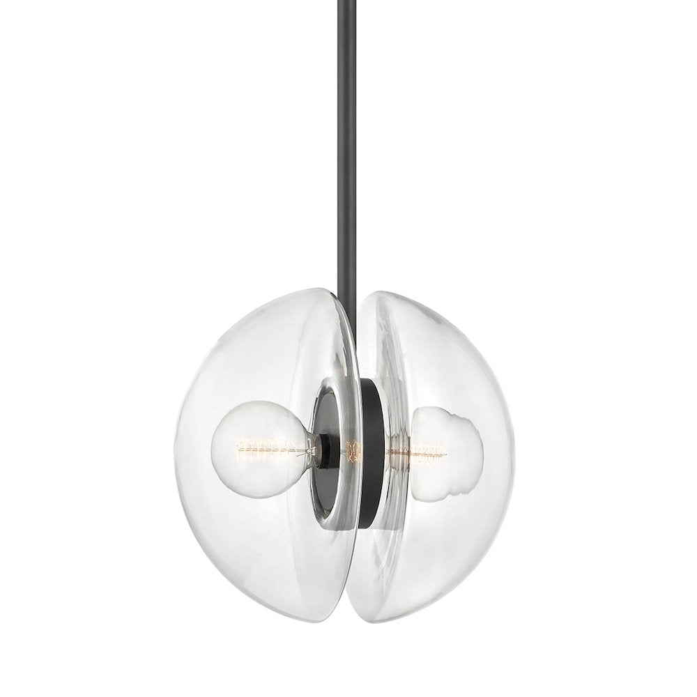 Kert Pendant, Black Brass