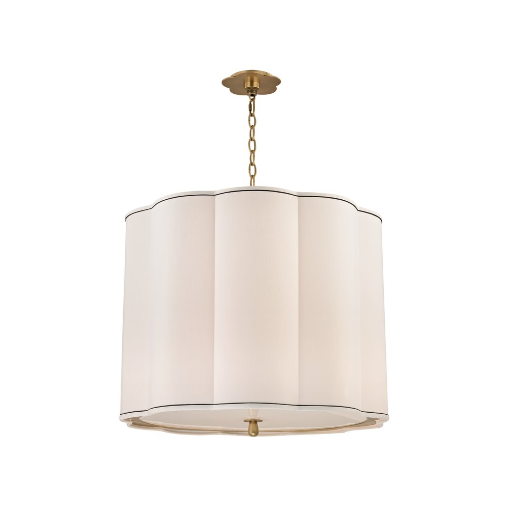 Sweeny Chandelier, Aged Brass