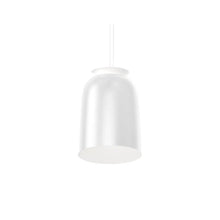 Belle Flare Pendant, Satin White