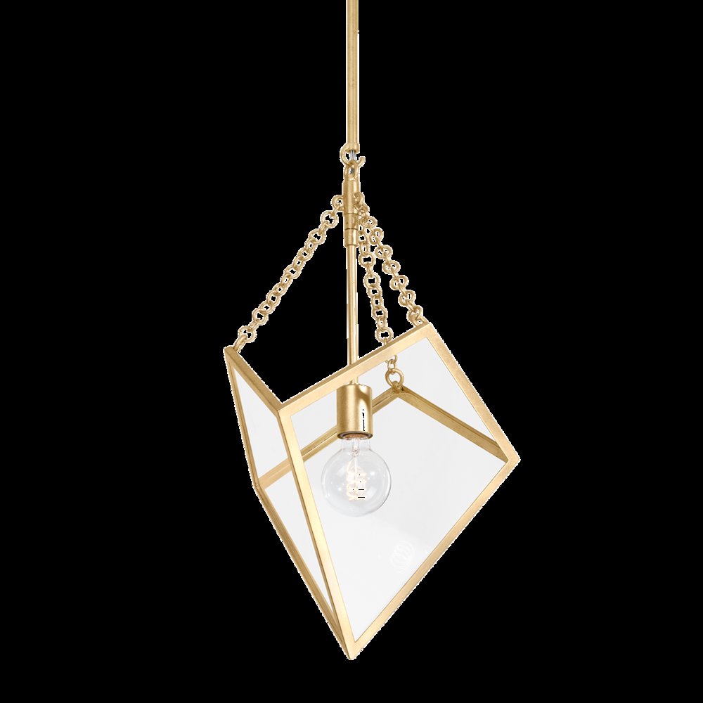 Brookfield Lantern, Vintage Gold Leaf