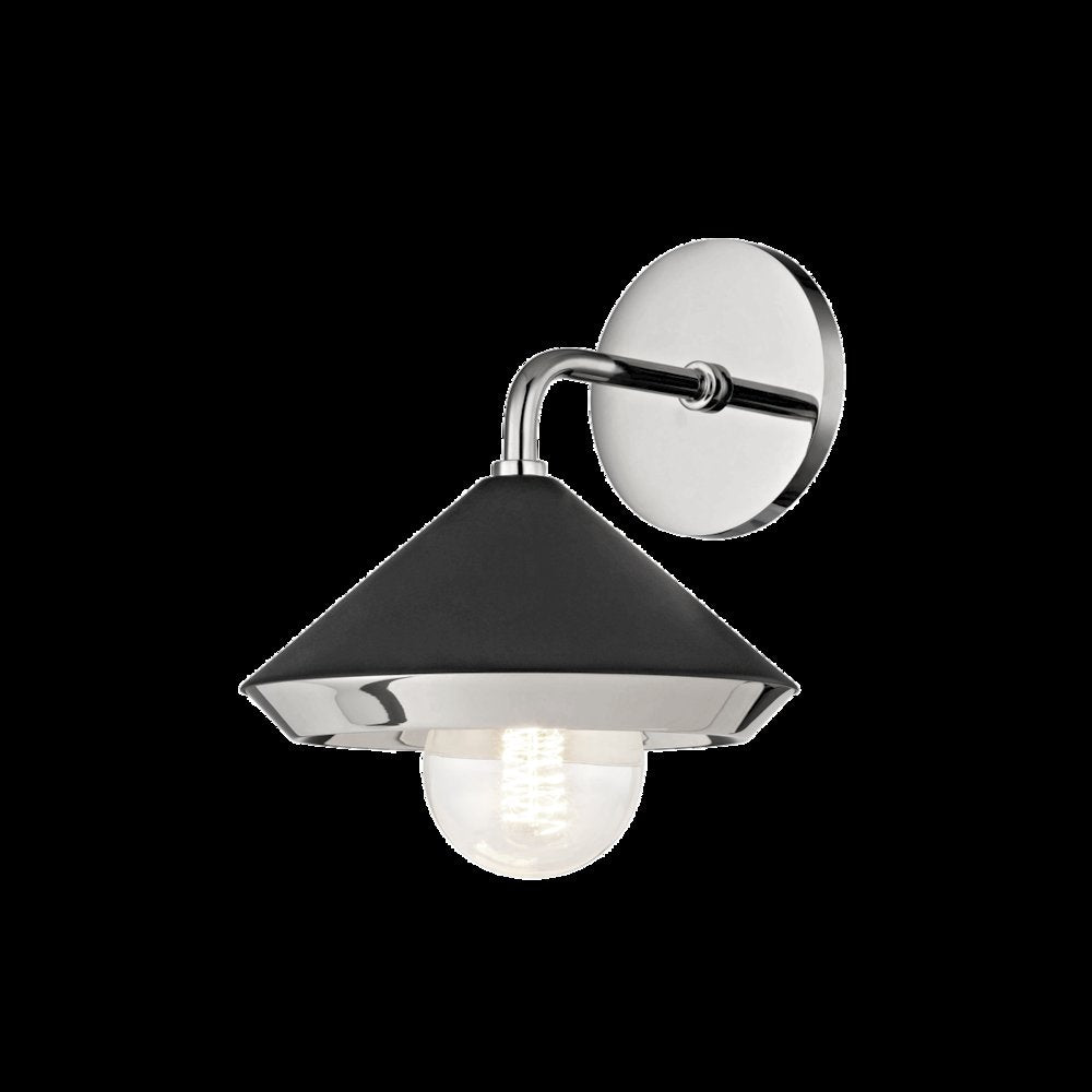 Marnie Wall Sconce, Polished Nickel