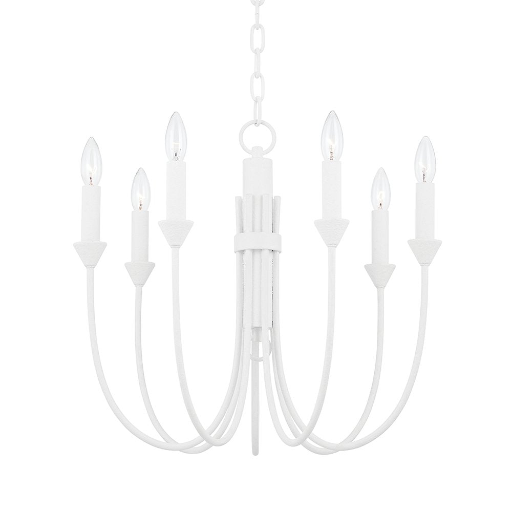 Cate Chandelier, Gesso White