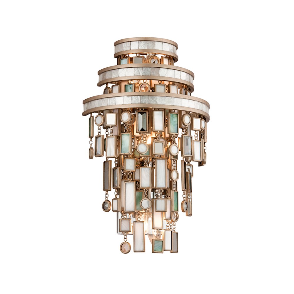 Dolcetti Wall Sconce, Champagne Leaf
