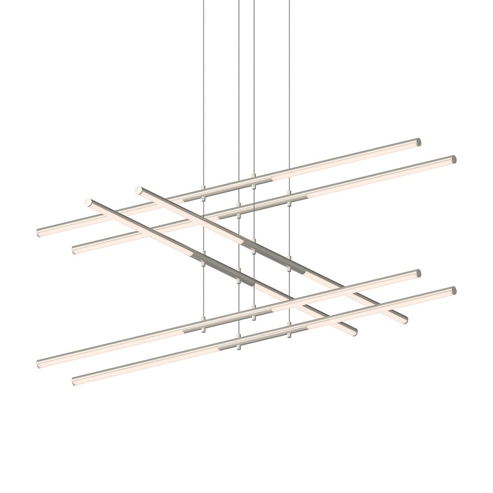 Tik-Tak Pendant, Satin Nickel