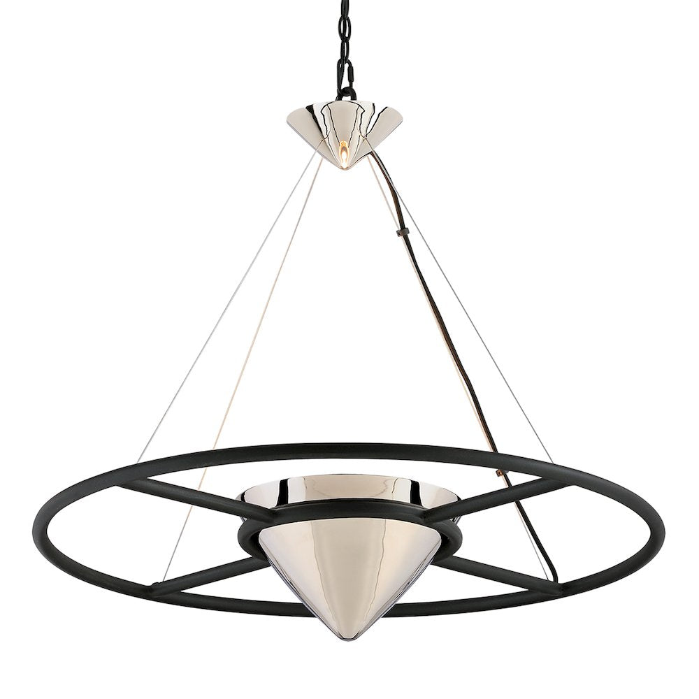 Zero Gravity Pendant, Carbide Blk & Pol Nickel