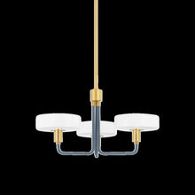 Aston Chandelier, Aged Brass