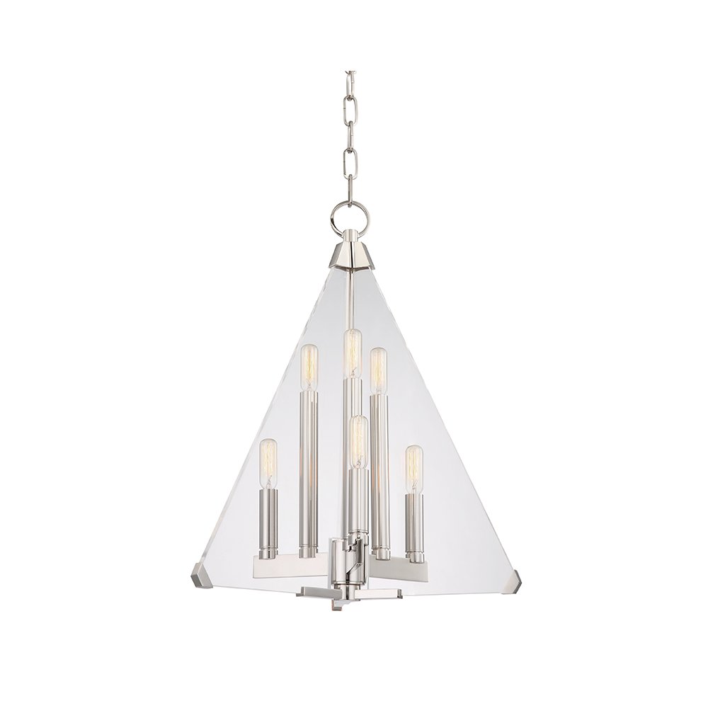Triad Lantern, Polished Nickel