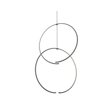 Torc Pendant, Satin Black