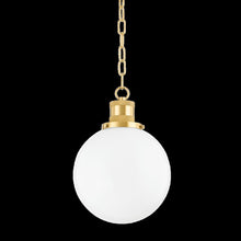 Beverly Pendant, Aged Brass